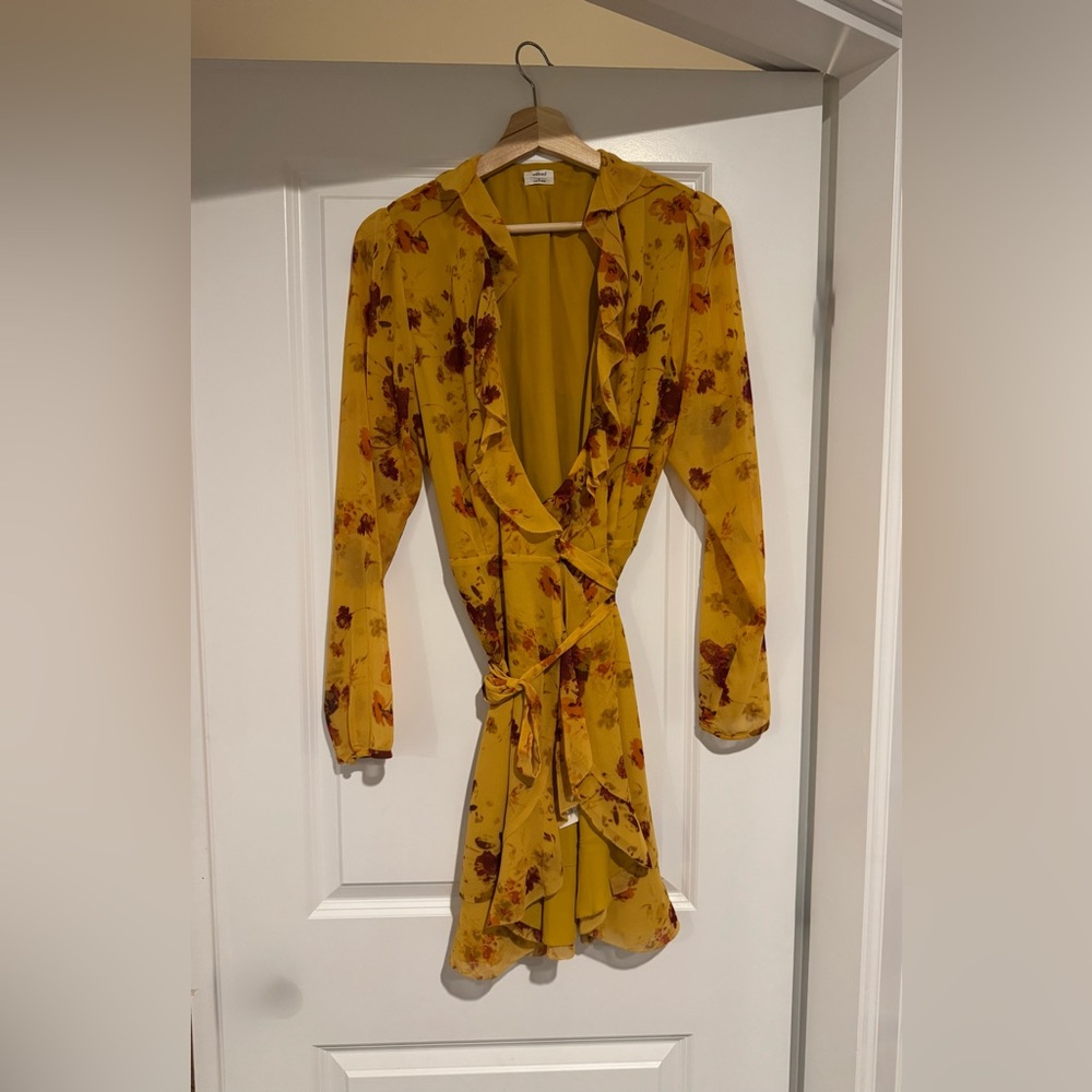 “SOLD” Wilfred Mustard Yellow Fabric